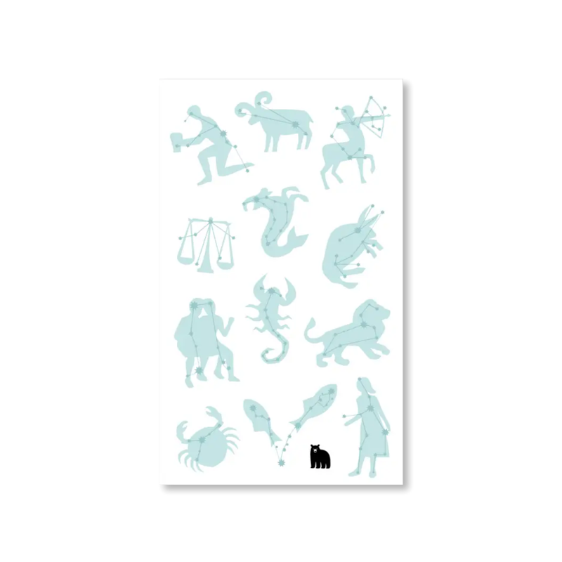 Signs of The Zodiac Sticker Sheet