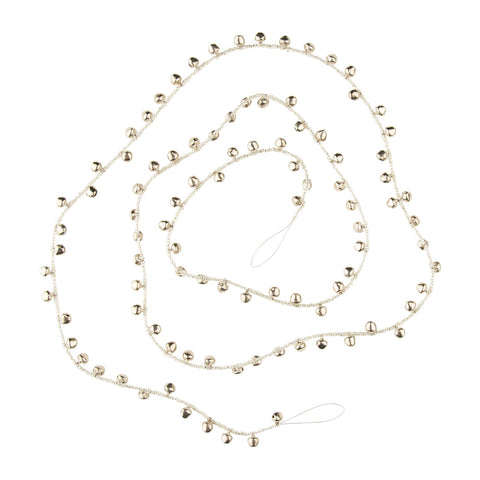 Silver Jingle Bell Garland