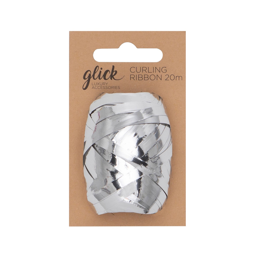 Silver Curling Ribbon