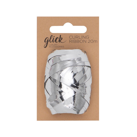 Silver Curling Ribbon