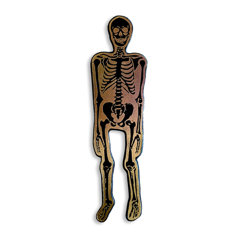 Skeleton Leather Bookmark