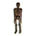 Skeleton Leather Bookmark