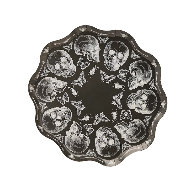 Skull Paper Plates