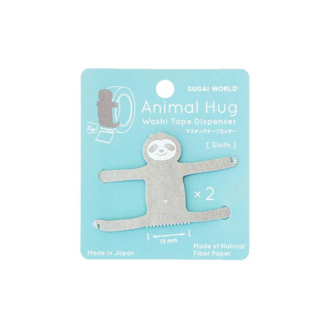 Animal Hug Washi Tape Dispenser - Sloth