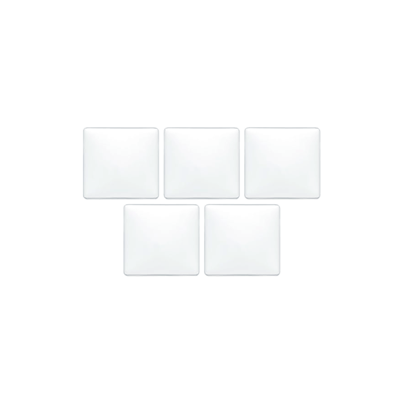 Glass Tile Small Square Set/5