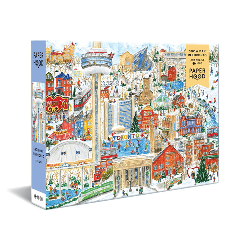 Snow Day in Toronto Puzzle -1000pc