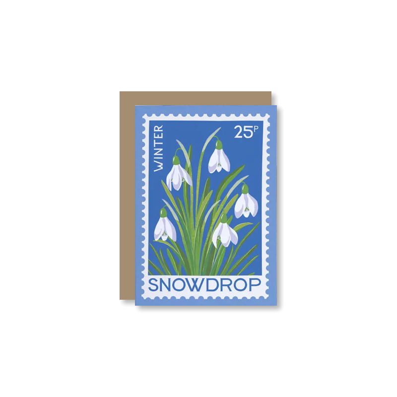 Snowdrop Mini Single Card