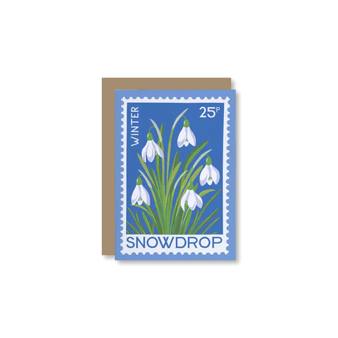 Snowdrop Mini Single Card