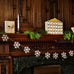 Wooden Snowflake Garland - 2.5m