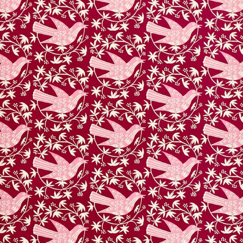 Bramble Songbird Patterned Paper Gift Wrap