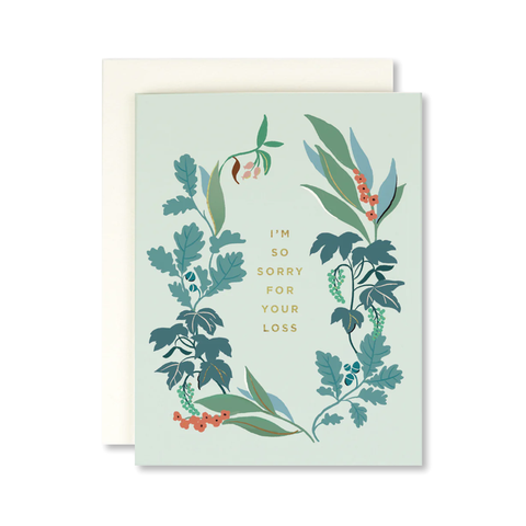 Sorry For Your Loss Single Card