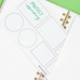 Spiral Bound Hardcover Journal - Whimsical Garden