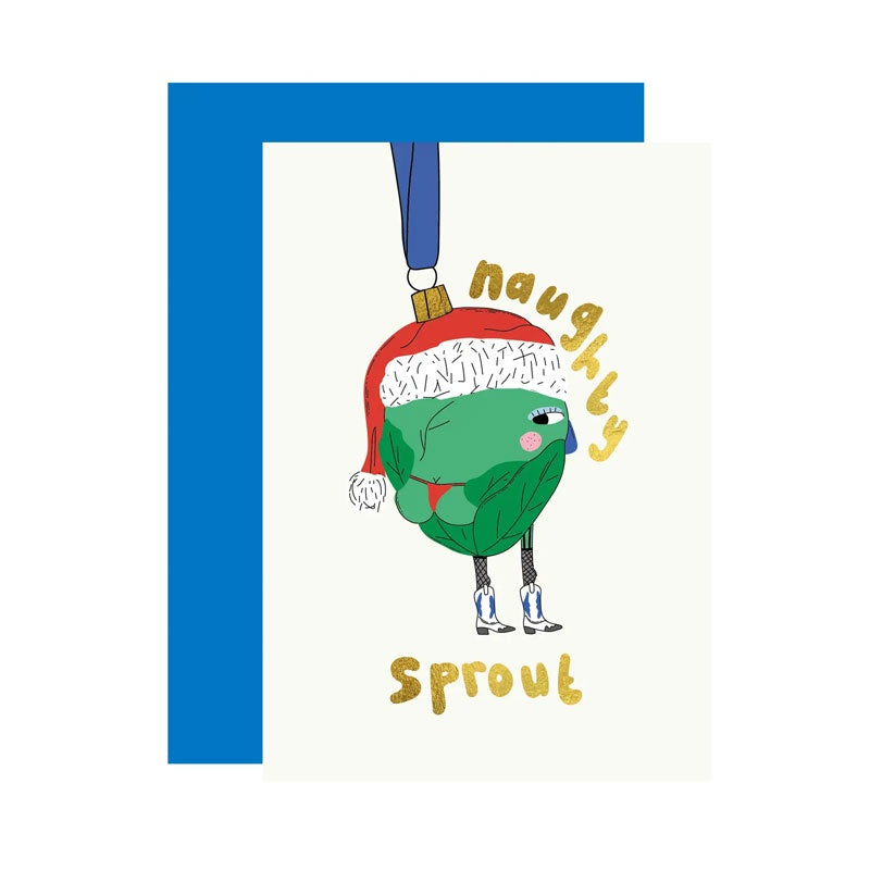 Naughty Sprout Single Card