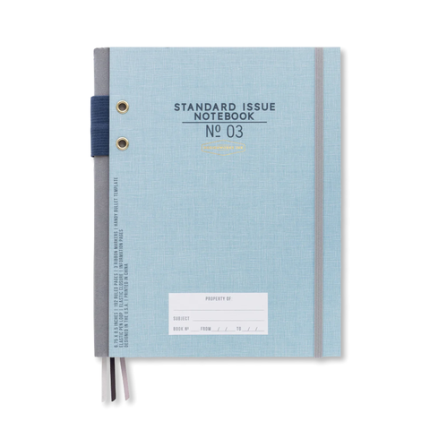 Standard Issue Notebook No. 3 - Blue