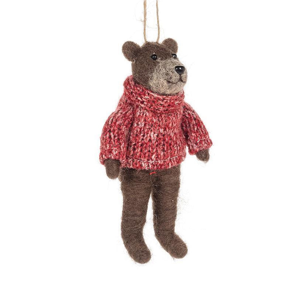 Sweater Bear Ornament