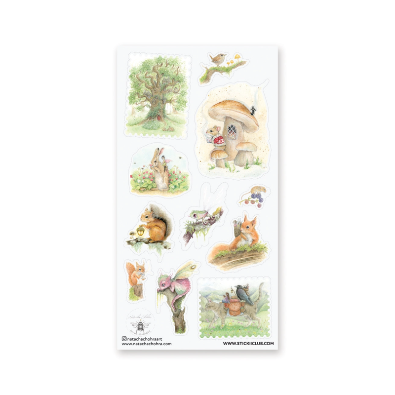 The Secret Grove Sticker Set