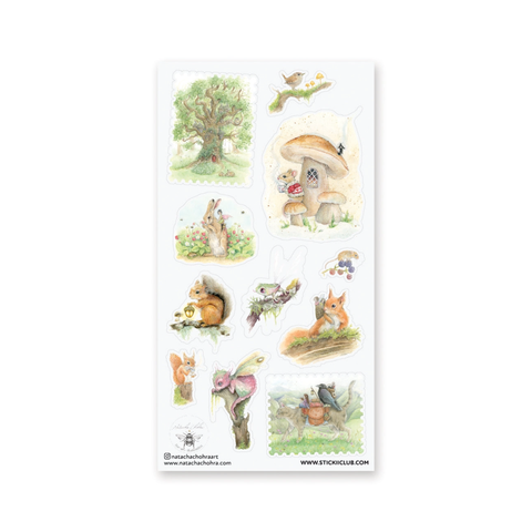 The Secret Grove Sticker Set