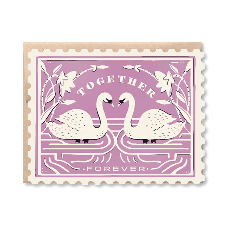 Together Forever Stamp Single Card