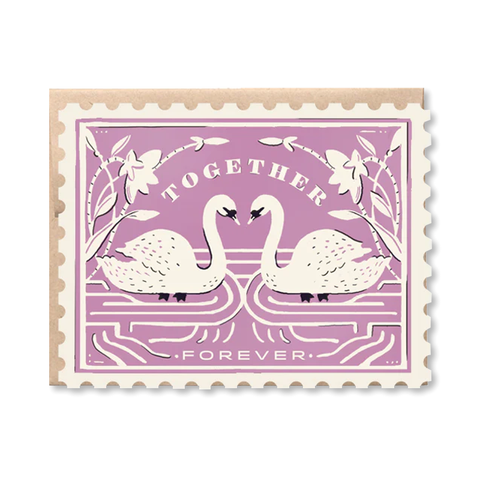 Together Forever Stamp Single Card