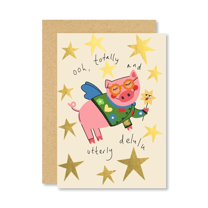 Totally & Utterly Delulu Single Card