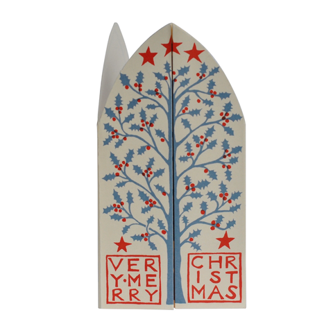 Winter Trees Triptych Card