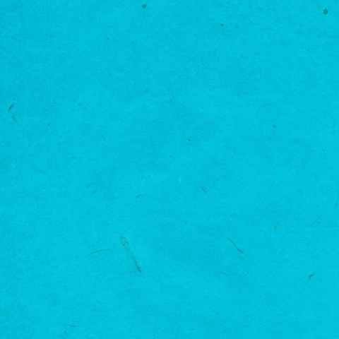 Solid Colour Lokta - Turquoise