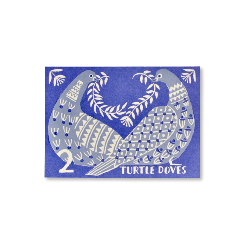 Two Turtle Doves Single Card