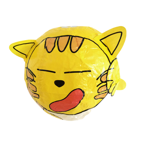 Yellow Cat Paper Balloon