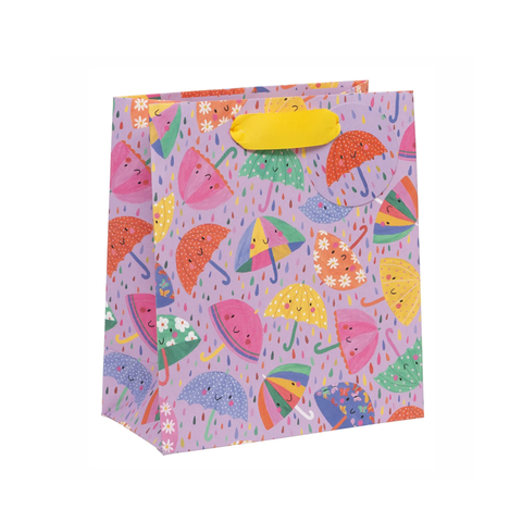 Upbeat Umbrellas Medium Gift Bag
