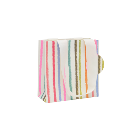 Vertical Stripes Small Gift Bag