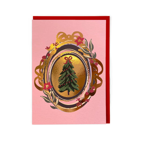 Vintage Tree Single Card