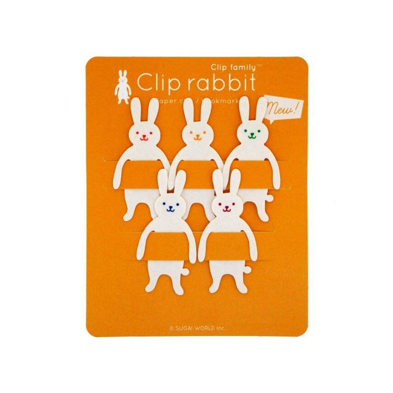 White Rabbit Paper Clip Set
