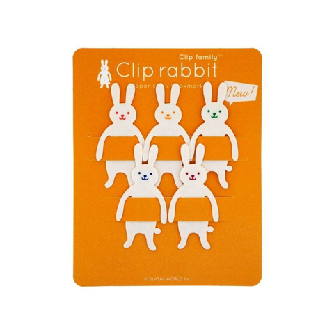 White Rabbit Paper Clip Set
