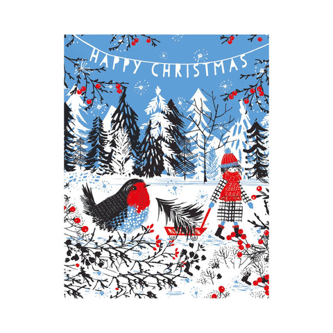 White Christmas Boxed Cards