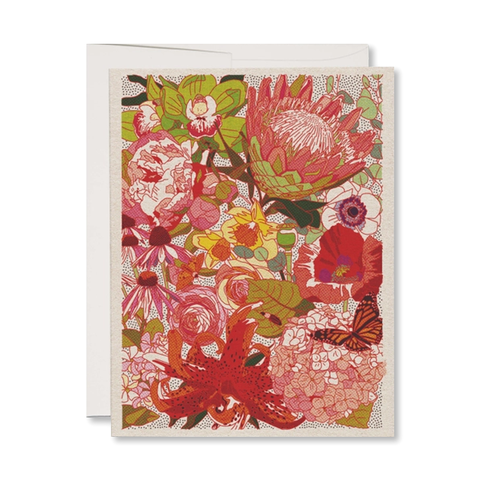 Wild Florals Single Card