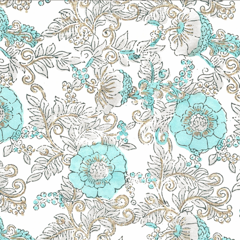 Wild Rose Blue Opal Wrap Sheet