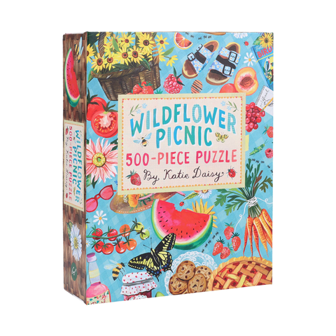 Wildflower Picnic 500 Piece Puzzle