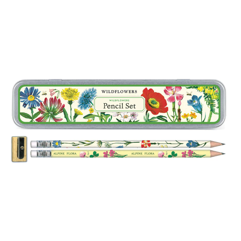 Wildflowers Pencil Set