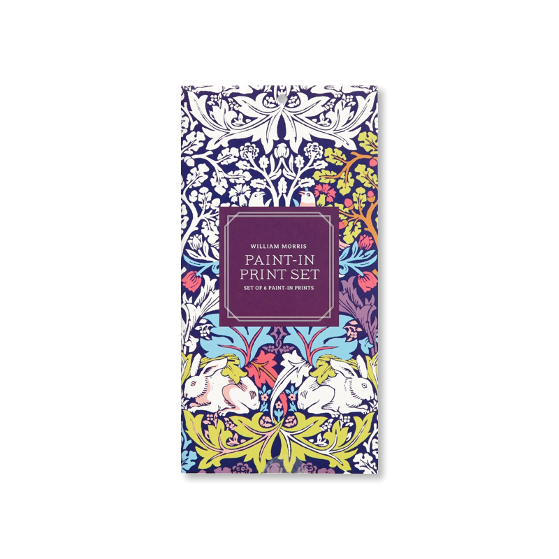 William Morris Paint-In Print Set