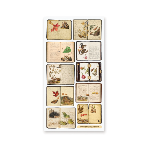 Woodland Journals Sticker Sheet