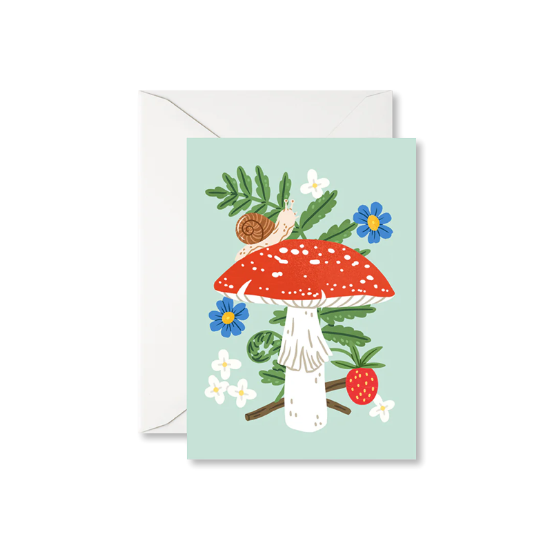 Woodland Mushroom Mini Boxed Cards