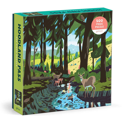 Woodland Pass 500 Piece Puzzle