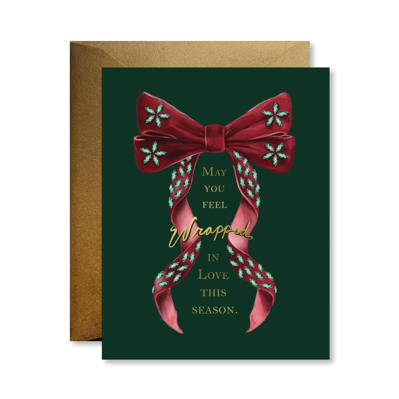 Wrapped In Love Single Card