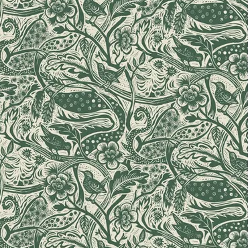 Wren Double Sided Gift Wrap Sheet
