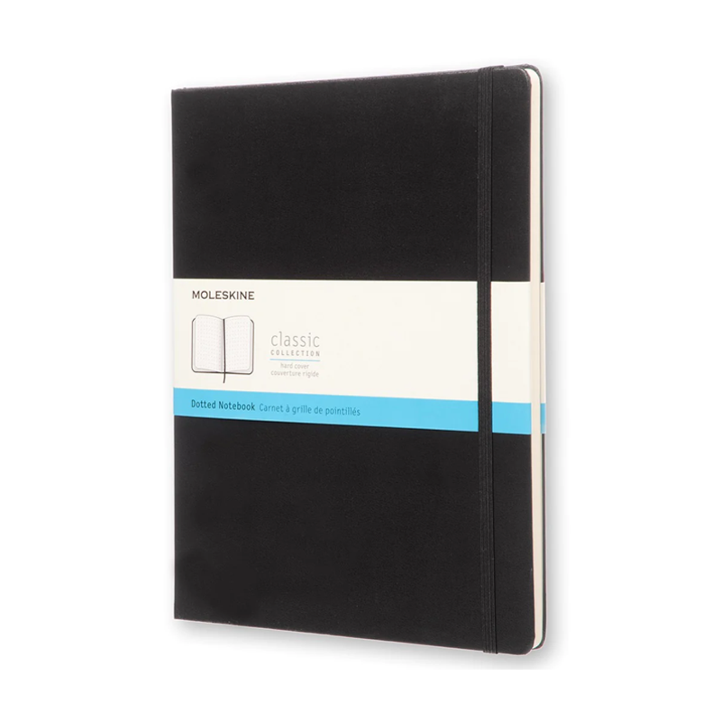 XL Hard Cover Dotted Notebook