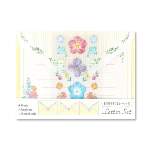 Yellow Garden Letter Set