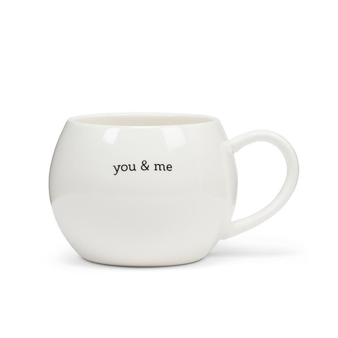 You & Me Stoneware Mug