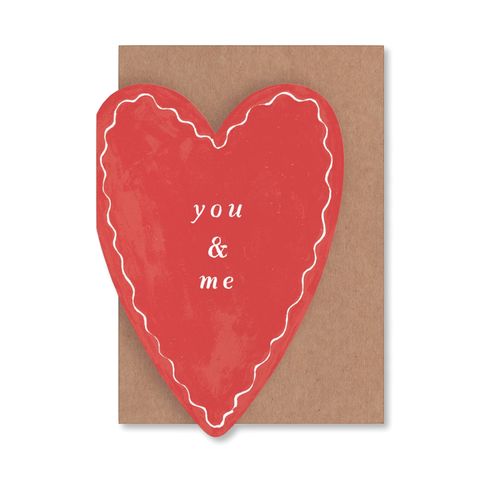 You & Me Single Card