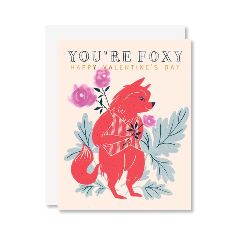 You're Foxy Single Card