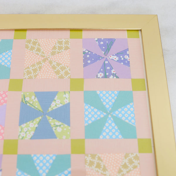 Cosy Crafts: Framed Paper Quilt Creations with Kathleen Ballos